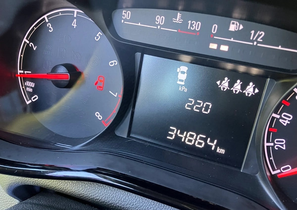 Opel Karl cena 36900 przebieg: 34850, rok produkcji 2018 z Zamość małe 92